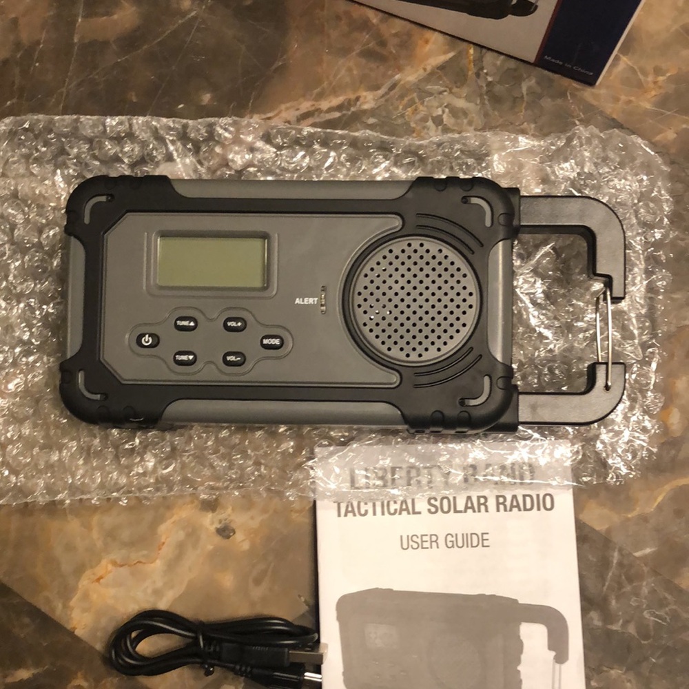 Liberty Band® Emergency Solar Radio